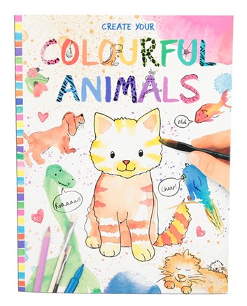 Create your, Colourful animals