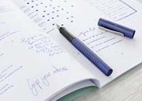 Faber-Castell, 140902, Grip 2011, plnící pero, modrá, hrot M, 1 ks