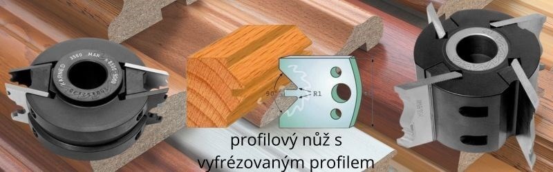 univerzální frézovací hlavičky pro profilové nože a omezovače