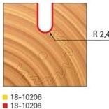 Stopková fréza žlábkovací FREUD 18-10408 R=9,5 D=19,0 A= 8