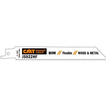 CMT Pilový plátek do pily ocasky BIM Flexible Wood-Metal 922 HF - L150, I130, TPI10 (bal 5ks)*