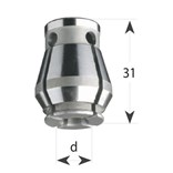 IGM Přesná kleština pro MK2 F400-026 d=6 mm