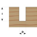 IGM Fachmann M100 Drážkovací fréza | D16x25x65 S=8 HM