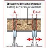 Sada SK pilových kotoučů na lamino FREUD 300 + Předřez 125x20-24z